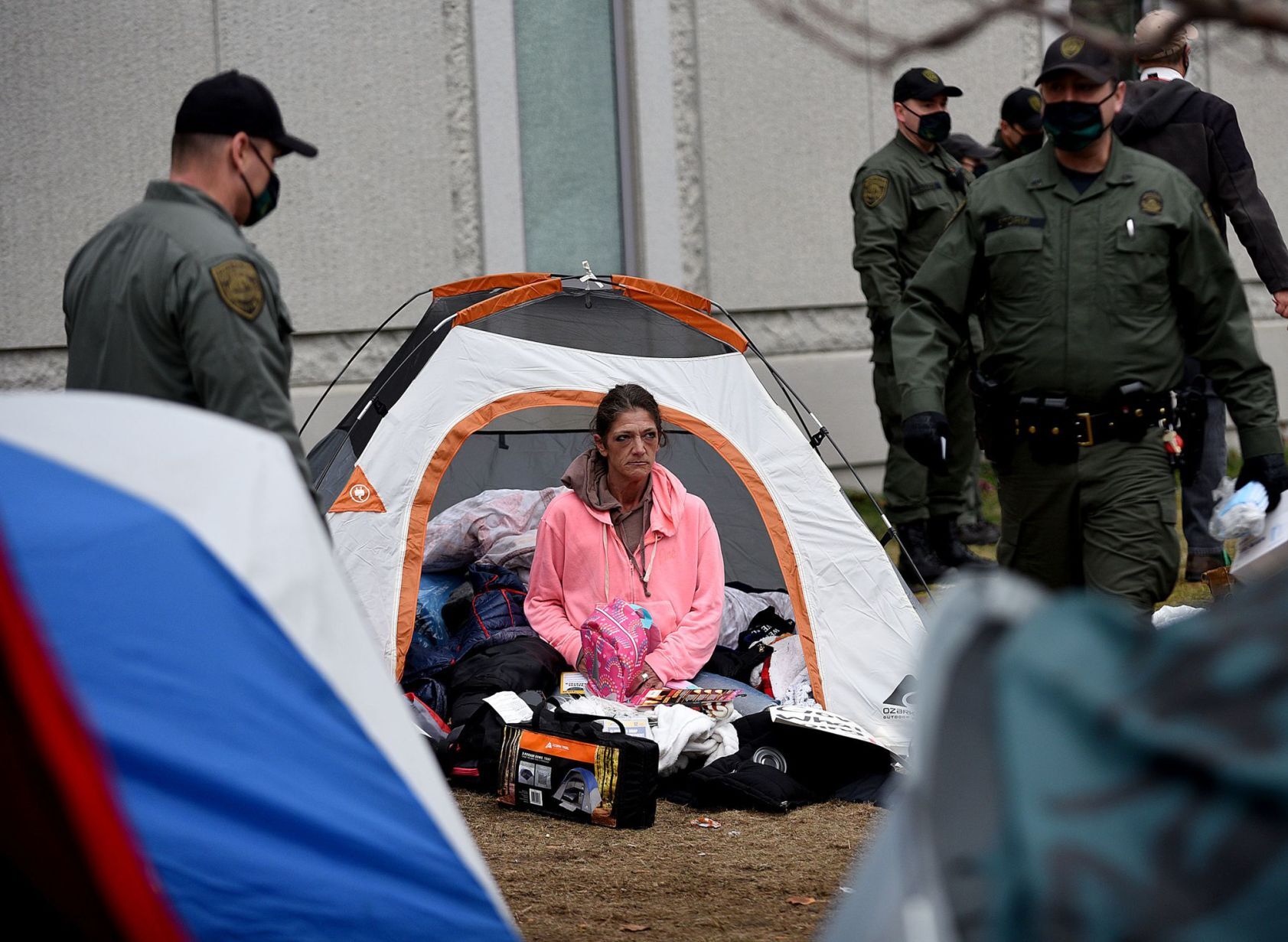 homeless eviction